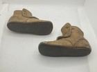 Antique Leather Child Baby Shoes High Top Shoes With Buttons