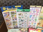 Huge Scrapbook Lot summer Themed paper  Folder  Stickers  Stamps  Die  new