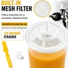 Disposable Paint Spray Cups For Hvlp lvlp Guns  600ml  50pcs  190mic