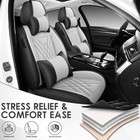 Car Seat Covers For Mercedes-benz Glc 300 2016-2023  5 Piece Set Nappa Leathe   