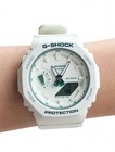 Casio G-shock Gma-s2100ga-7a Cream White Green Accent 200m Carbon Guard