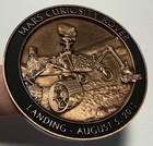 Mars Curiosity Rover Medal Nasa Official Commemorative
