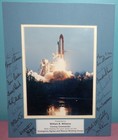 Nasa Space Shuttle Photo Signed By 20 Astronauts Bill Shepherd  Hoot Gibson