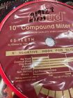 Freud 10  Compound Miter Blade 60 Teeth 5 8   Arbor Lu91r010 New