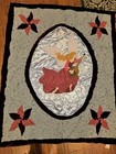 Hawthorne Hill Quilted Christmas Angel Throw Wall Hanging  56  X 47 