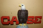 Vintage J i  Case Threshing Machines Eagle Farm Tractor 18  Cast Iron Sign