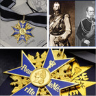 German Ww1 Imperial Blue Max Medal Award World War 1 