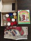 Vintage Latch Hook Kit Noel Christmas Stocking Wall Hanging Area Rug 1977 Yarn