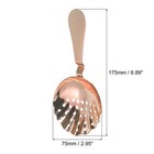 Julep Strainer  1pcs - Stainless Steel Cocktail Strainer  rose Gold  175mm 