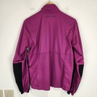 Pearl Izumi Mtb Barrier Cycling Jacket Womens M Purple Wine Full Zip Small Flaw