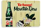 Tin Sign Yahoo Mountain Dew Retro Soda Sign Kitchen Cottage A193