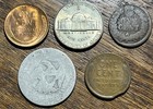 U s  Type  Coins Junk Lot - Silver  Seated Liberty  Cents  Etc  - Ships Free 
