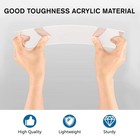 24in  X 32 In  X 1 8 In  Clear Acrylic Cut Plexiglass Durable water Resistant we