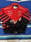 Vintage Dale Earnhardt Jr Budweiser Jacket Mens Xl Red Nascar Racing Chase 2000s