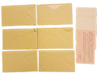1963 Proof Set Envelope   Cardboard Insert Issued By Us Mint  Qty 1  no Coins 