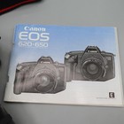 Vintage Canon Camera Eos 650 35mm Film Slr Ef 28-70mm Lens W  Cap Manual Lot
