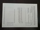 Duquesne Light Company Blank Stock Certificate