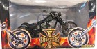 Rare Black West Coast Choppers Cherry Cfl 1 10 Scale Jesse James Motorcycle Nwb