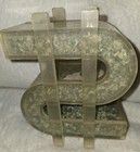 Vanish Instant Fortunes  50 000 Shredded Us Currency Acrylic Dollar Sign 