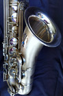 Eastern Music Matte gloss Silver Tenor Sax W yamaha 5c Mpc    Sky Case - Beauty 