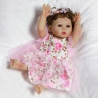 18  Reborn Baby Dolls Full Body Vinyl Silicone Girl Doll Lifelike Newborn Bath