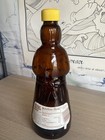 Mrs  Butterworth Lite Syrup Glass Bottle  Vintage  10  Tall Plastic Cap