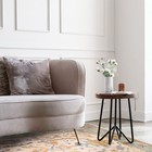 Transitional Ivory Hand-knotted Area Rug 10 2  X 13 10  Oriental Wool Carpet