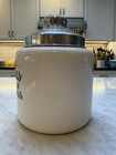 Antique Coors Milk Golden Malted Milk Porcelain Container