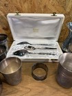 Lot Metal Silver  Timpani thimbles  Napkin Ring  Boxset  12 Parts  Silverware