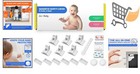 Magnetic Baby Proofing Cabinet Locks 6 Pack Child Safety Drawer   Door Locks