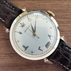 1950s Hamilton Rodney  masonic Dial  Men s Vintage Watch  Gold Filled  Clean