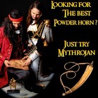 Gun Powder Horn With Strap Mountain Man Reenactment Rendezvous