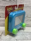 Ohio Art Pocket Etch A Sketch Drawing Toy 2012 Teal With Neon Green Knobs - New 