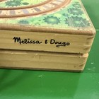 Melissa And Doug Wooden Take Along Railroad Table Top Toddler Train Storage