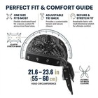 Cooling Headscarf Cap Breathable Sweat Wicking Durag Lightweight Stretch