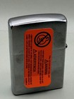 Bradford Exchange 2018 Classic Chevy Blue   Silver Corvette Zippo Lighter New