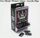 100 Brass Silver Screens For Glass Wood Metal Water Pipe Bowl  75 Inch 3 4  Size