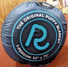 Rumpl - The Original Puffy Blanket -  ocean Fade   - Blue Camping 52 x75  