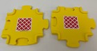 Vtech Go Go Smart Wheel Lot Of 8 Yellow Replacement Track Pieces 