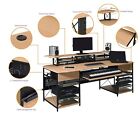 Musiea 1ex005 Pro Music Studio Desk Workstation With 3 X 4u And 2 X 9u Rack