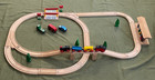 Brio  33133 Platform Train Station Set Wooden Railway Extra Crossing Cars Lot