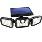 2 Pack Led Motion Sensor Solar Lights  outdoor Ip65 Waterproof Security Lamp