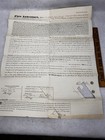 Antique 1840 Deed Indenture Harrisburg Pa Forster  Mcabe Land Purchase Original 