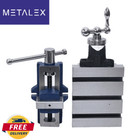 Lathe Vertical Milling Slide Fixed Base 4  X 5  And 2  Self Centering Vice Vise