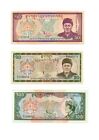 Bhutan 1 2 5 10 20 50 And 100 Ngultrum  Pcs Set Uncirculated Nd 1985-1992