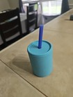 Mini Cup   Straw   Bpa-free Silicone Sipper Cup For Baby And Toddler
