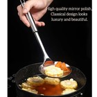 Cyoufine 13 2  Stainless Steel Cooking Skimmer Spoon Metal 13 2 Inch  Silver 