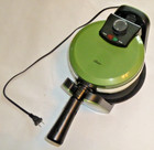 Oster Flip Belgian Waffle Maker Ckstwfbf10wm-eco Rotating Nonstick Adjustable 