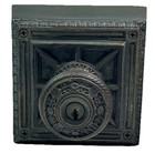 Pair Of Vintage Victorian Bronze Castle Door Handle Key Heavy Bookends Door Stop