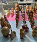 Collectors Collection Vintage Matryoshka Russian Nesting Dolls  97 Pieces